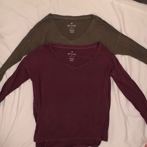 american eagle soft & sexy longsleeve Ts